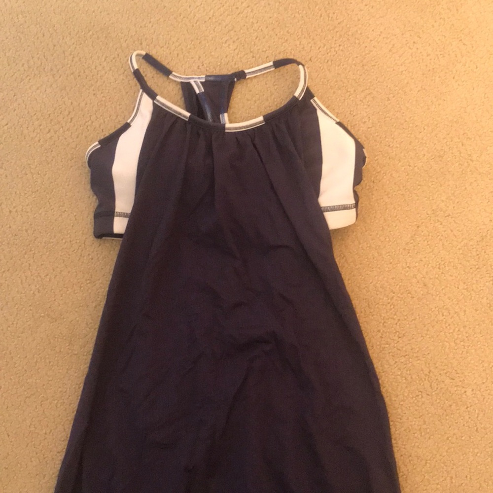 lululemon built in sports bra tank top